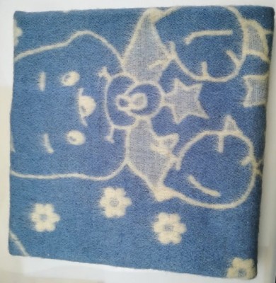 Одеяла детские шерстяные Odeylo blue-100x140