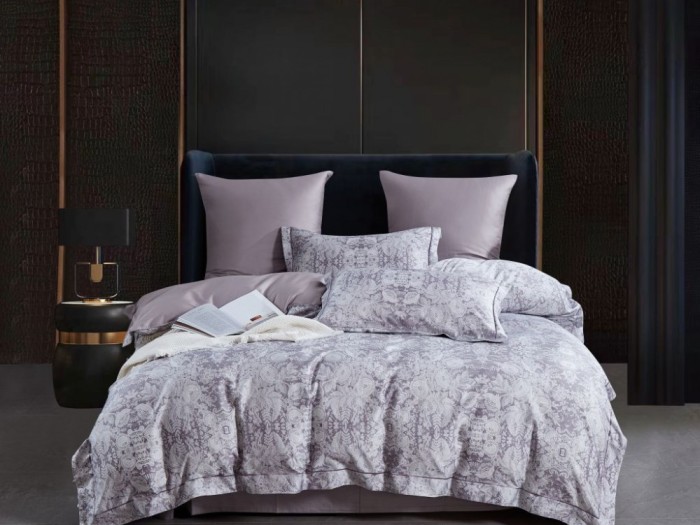 Комплект постельного белья Asabella 1,5-спальный, египетский хлопок 2152-4S Premium