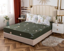 Азиза комплект зеленый 160х200х30