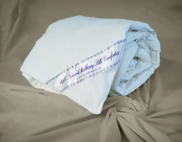 Одеяло "Premium" (Mulberry+сатин) 1,5-спальное 155х215 (легкое 500гр)