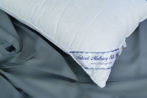 Подушка "Premium" (Mulberry+сатин)70Í70 (низкая 1000гр)