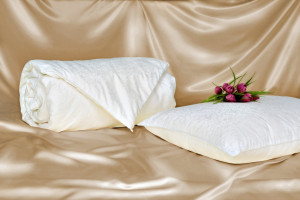 Шёлковое одеяло "Comfort Premium" (теплое 340 г/кв.м) 140х205