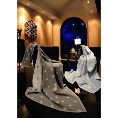 Плед Bocasa Orion Cotton Звезды 150 х 200